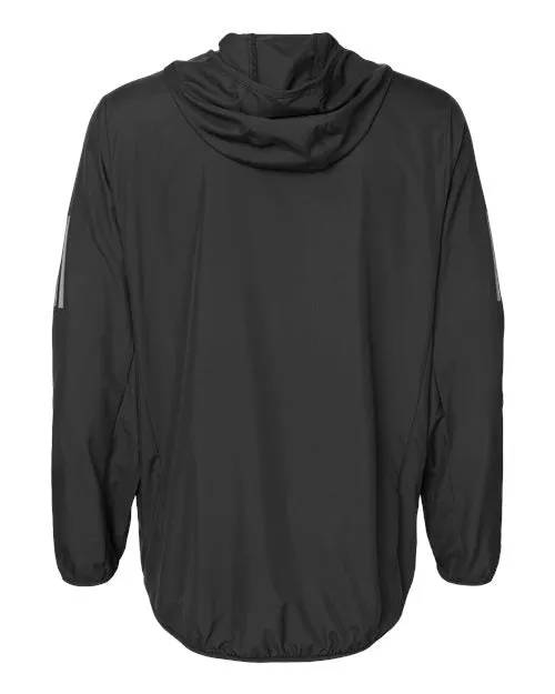 Adidas Men's Hooded Full-Zip Windbreaker