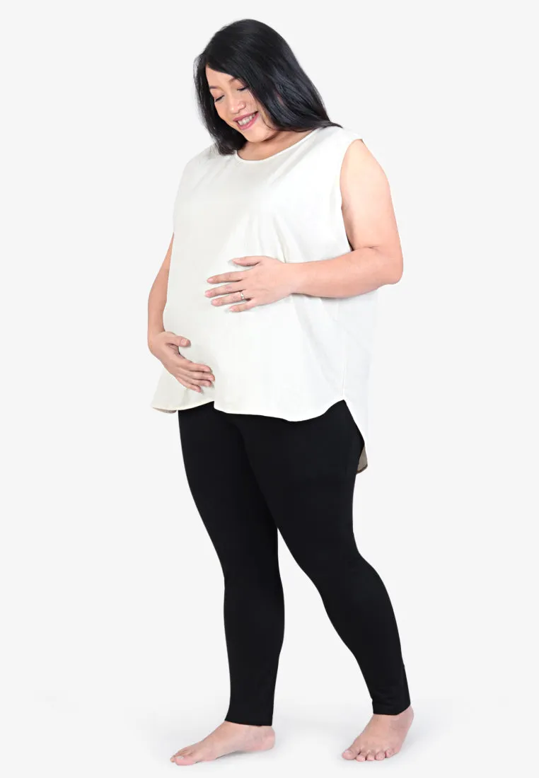 Aiti Maternity Outstandingly Soft Leggings - Black