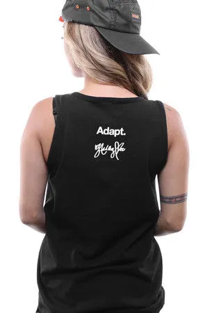 Ashley Vee X Adapt :: Oracle (Men's Black Tank)