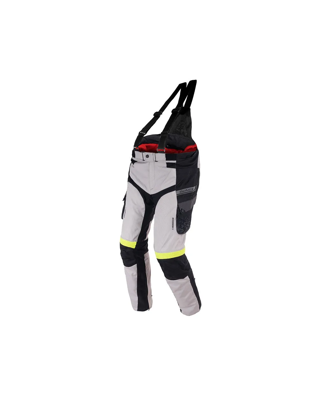 BELA Crossroad Extreme WR - Textile Pant - Ice Black Yellow Flouro