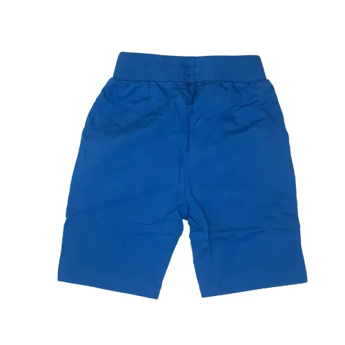 Bright Blue Cotton Shorts