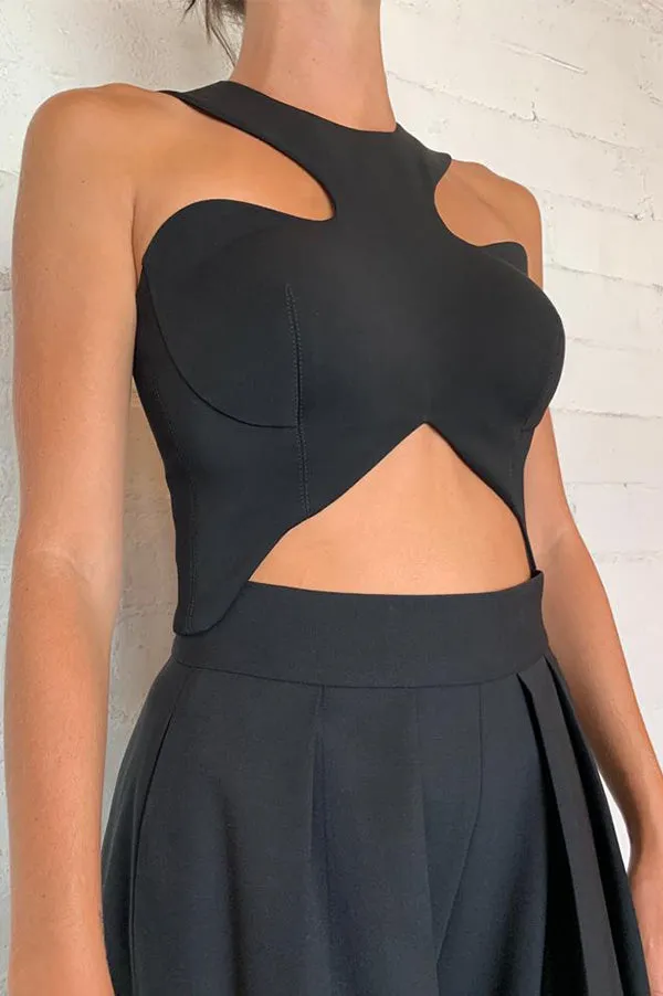 Curved Crop Top (Sold Out)