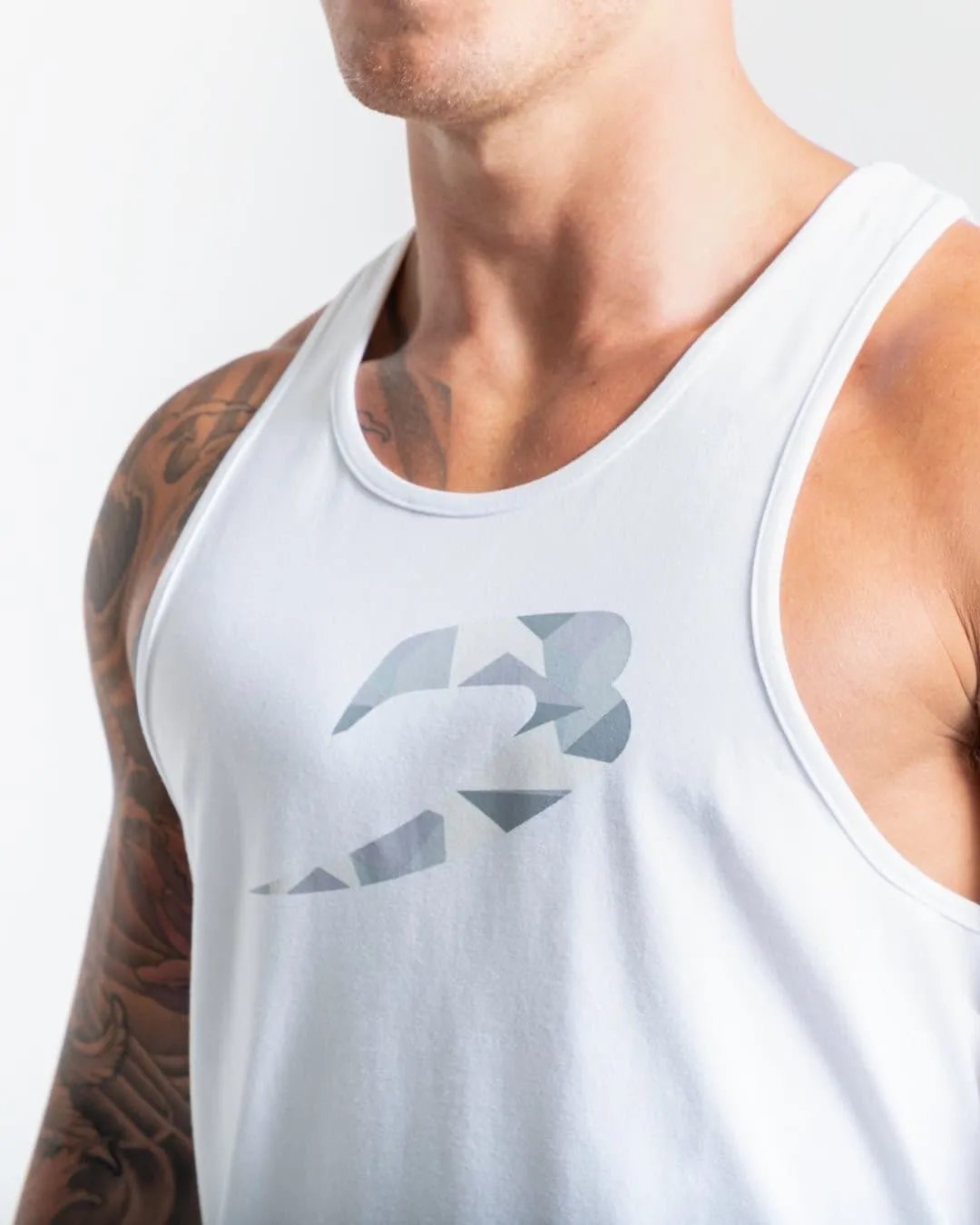 DAZZLE STRIKE TANK WHITE