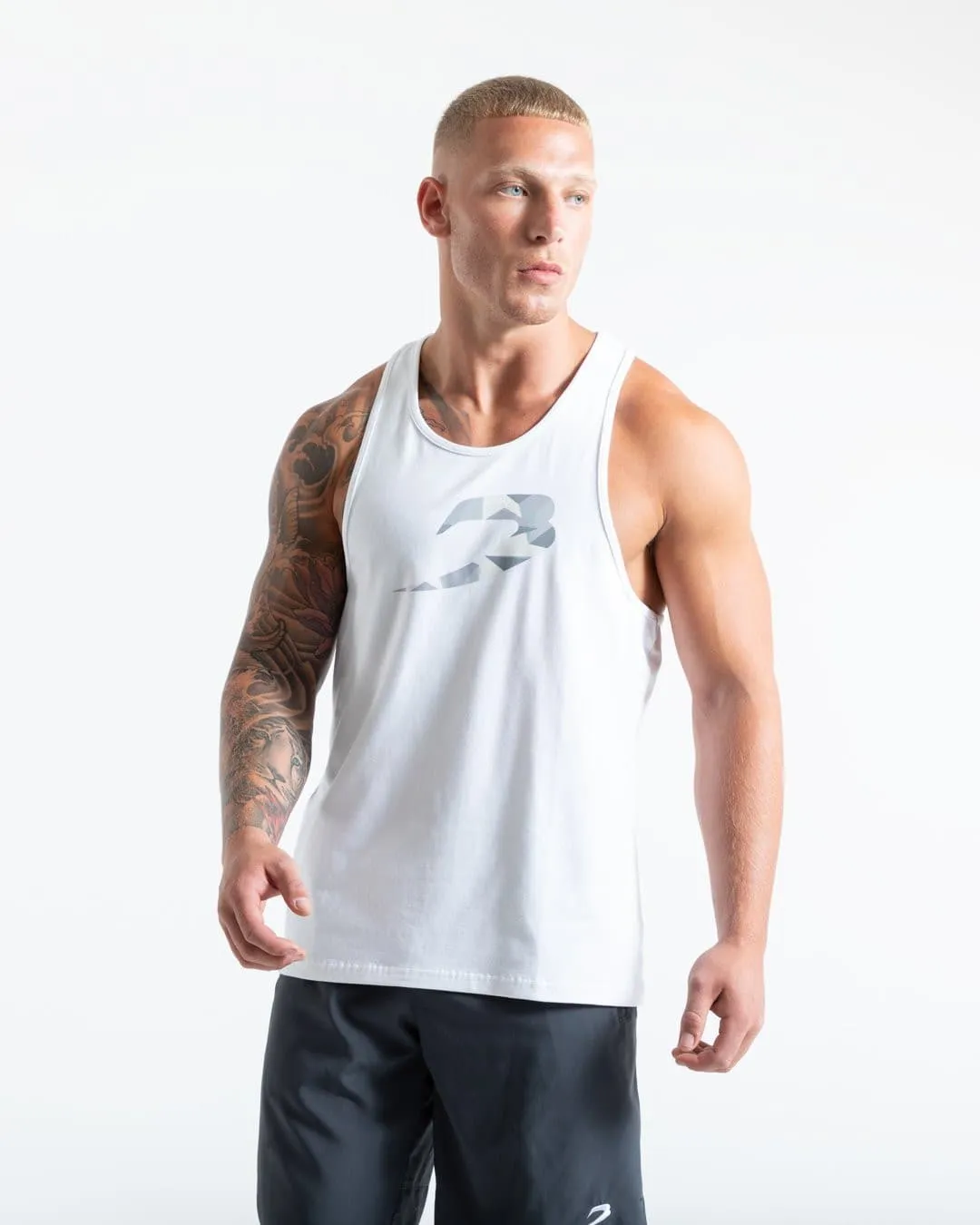 DAZZLE STRIKE TANK WHITE