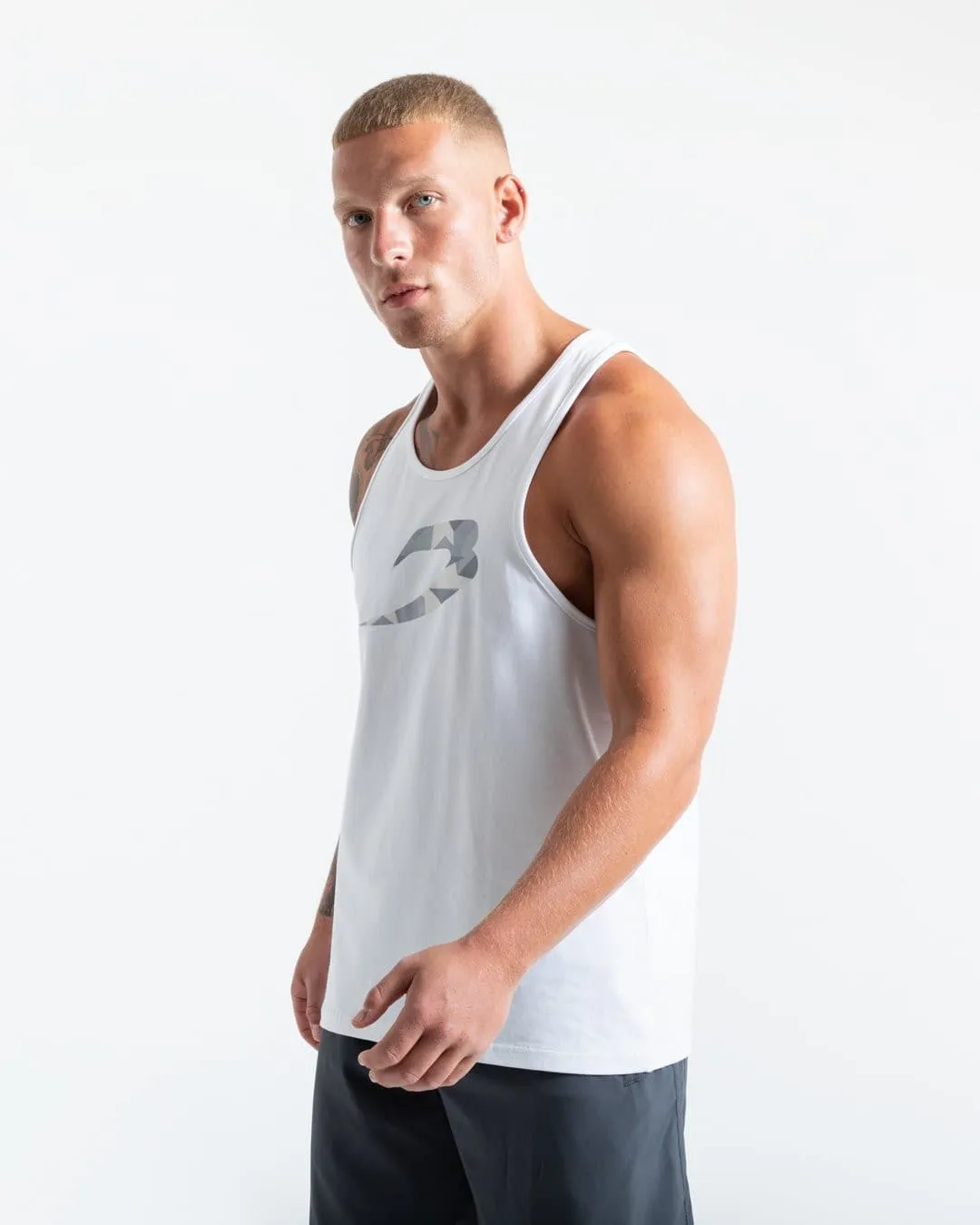 DAZZLE STRIKE TANK WHITE