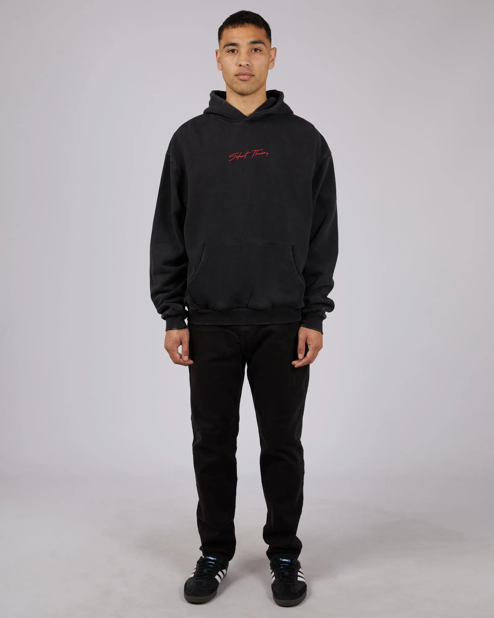 Fast Lane Hoodie Washed Black