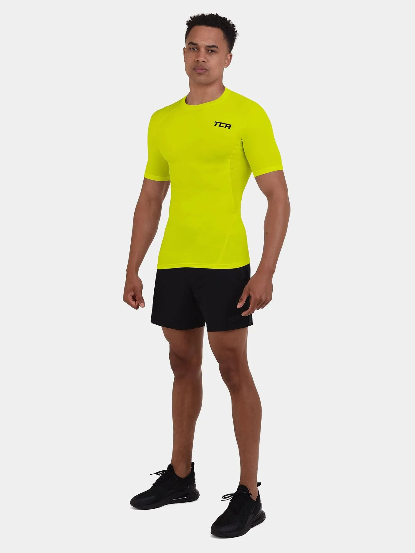 Hyperfusion Compression Base Layer Short Sleeve Crew Neck For Men