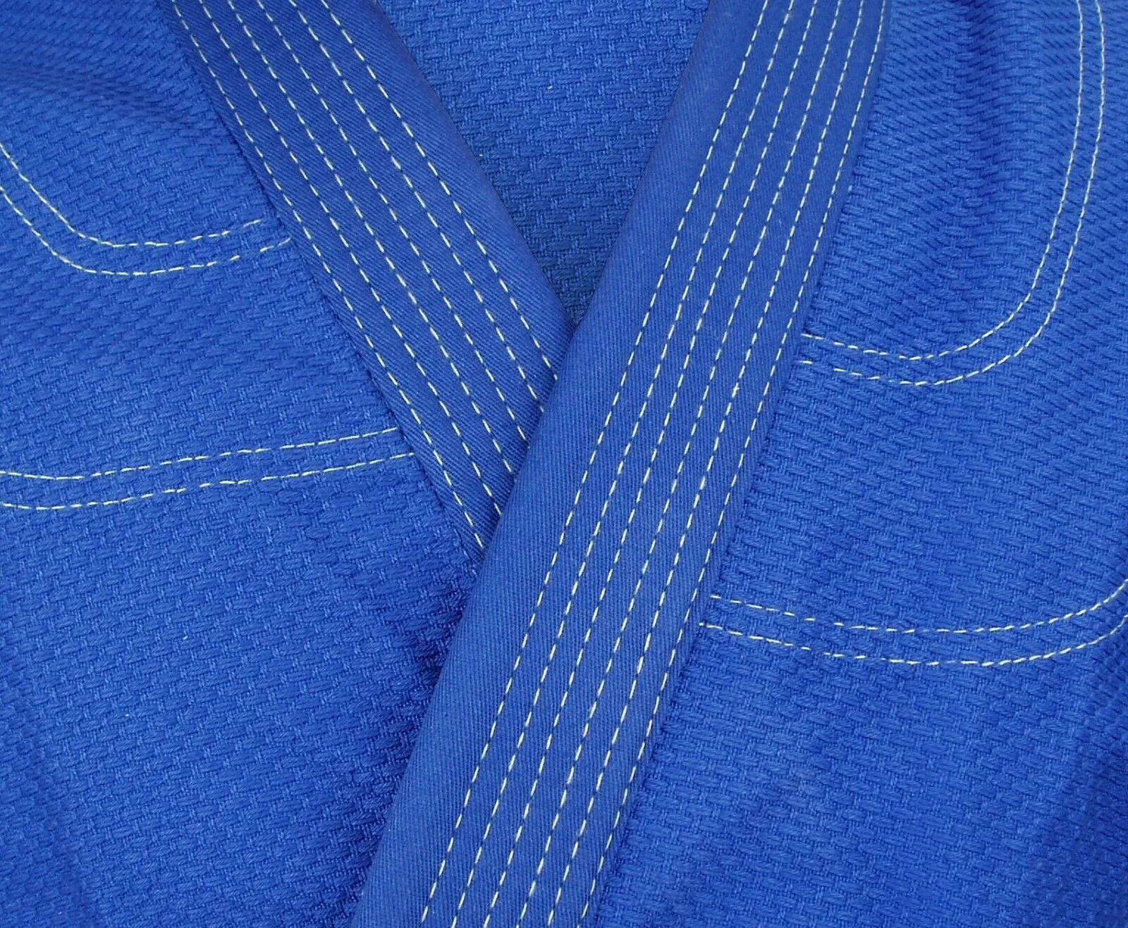 Jiu Jitsu Uniform, Single Weave, Blue