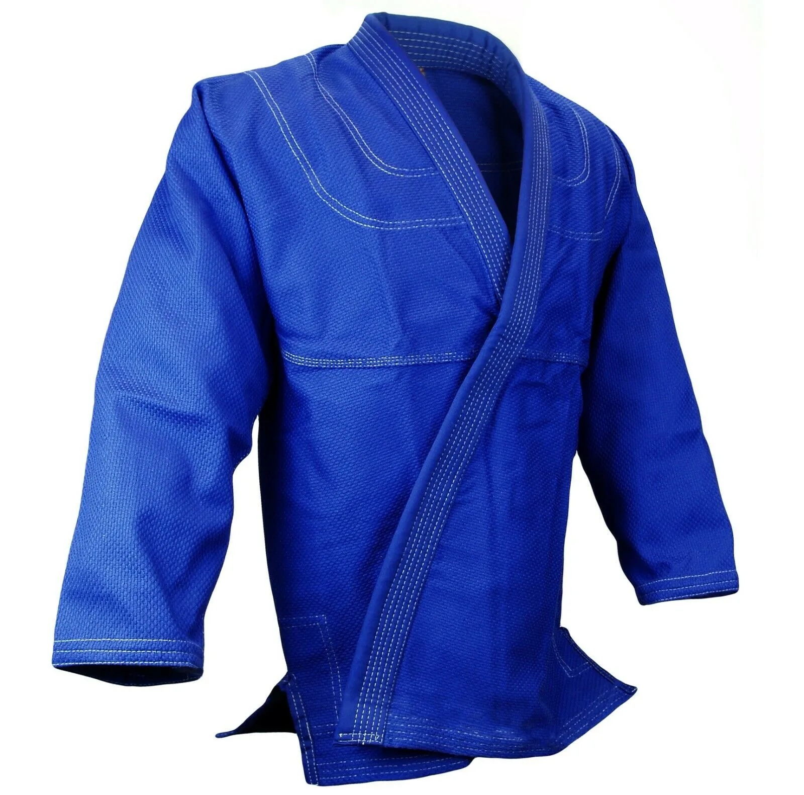 Jiu Jitsu Uniform, Single Weave, Blue