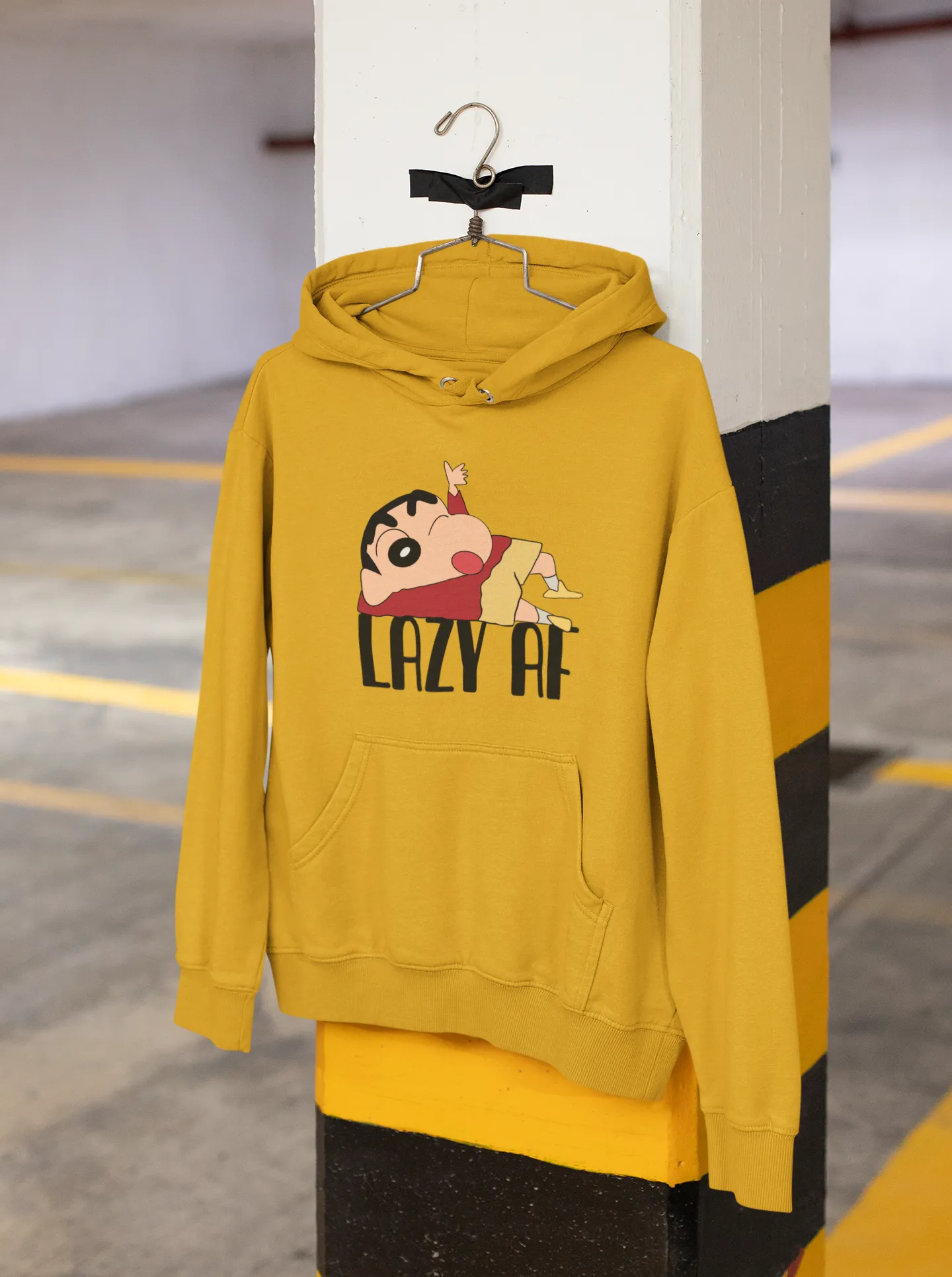 Lazy AF: Shinchan - WINTER HOODIES