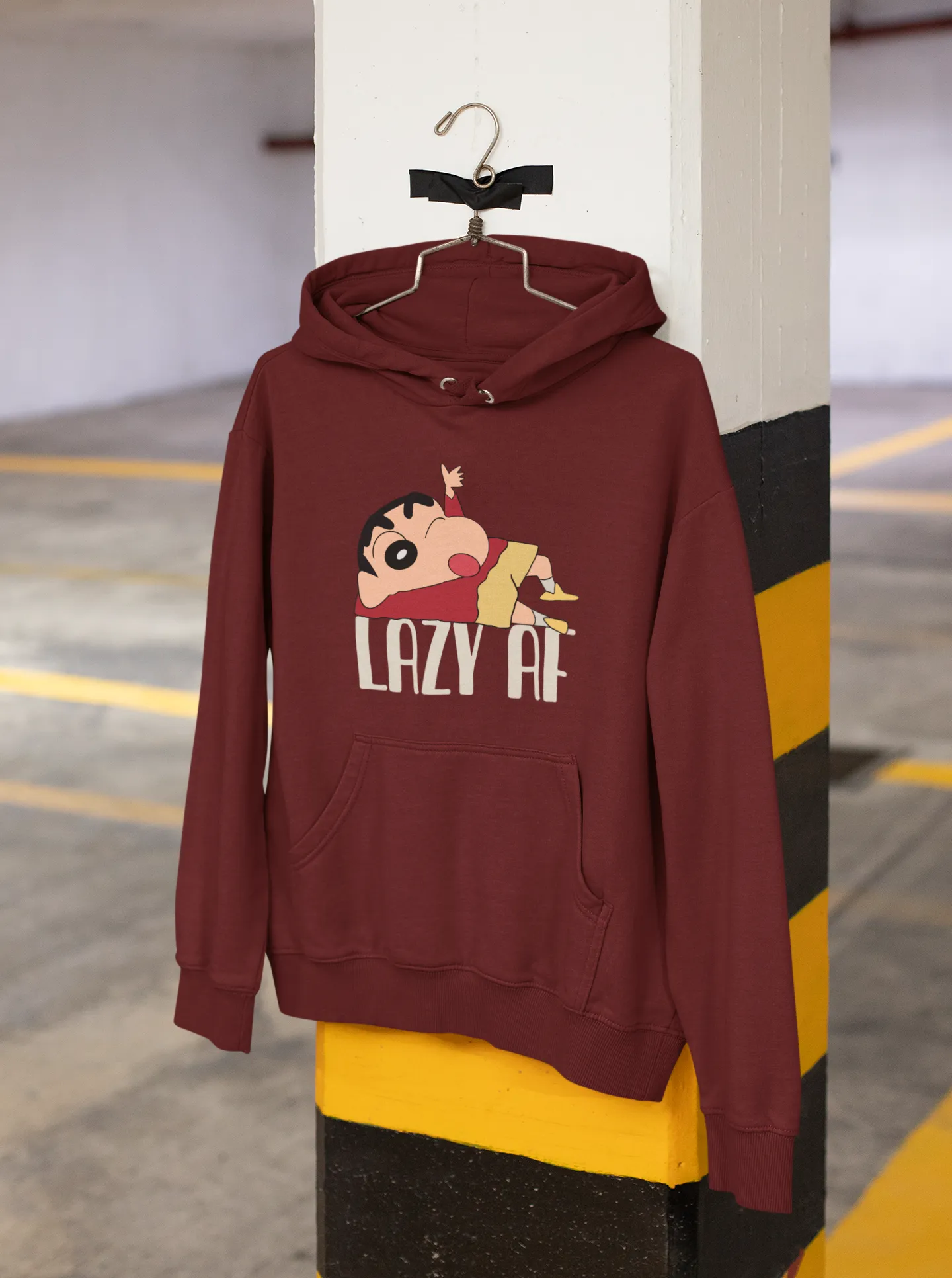 Lazy AF: Shinchan - WINTER HOODIES