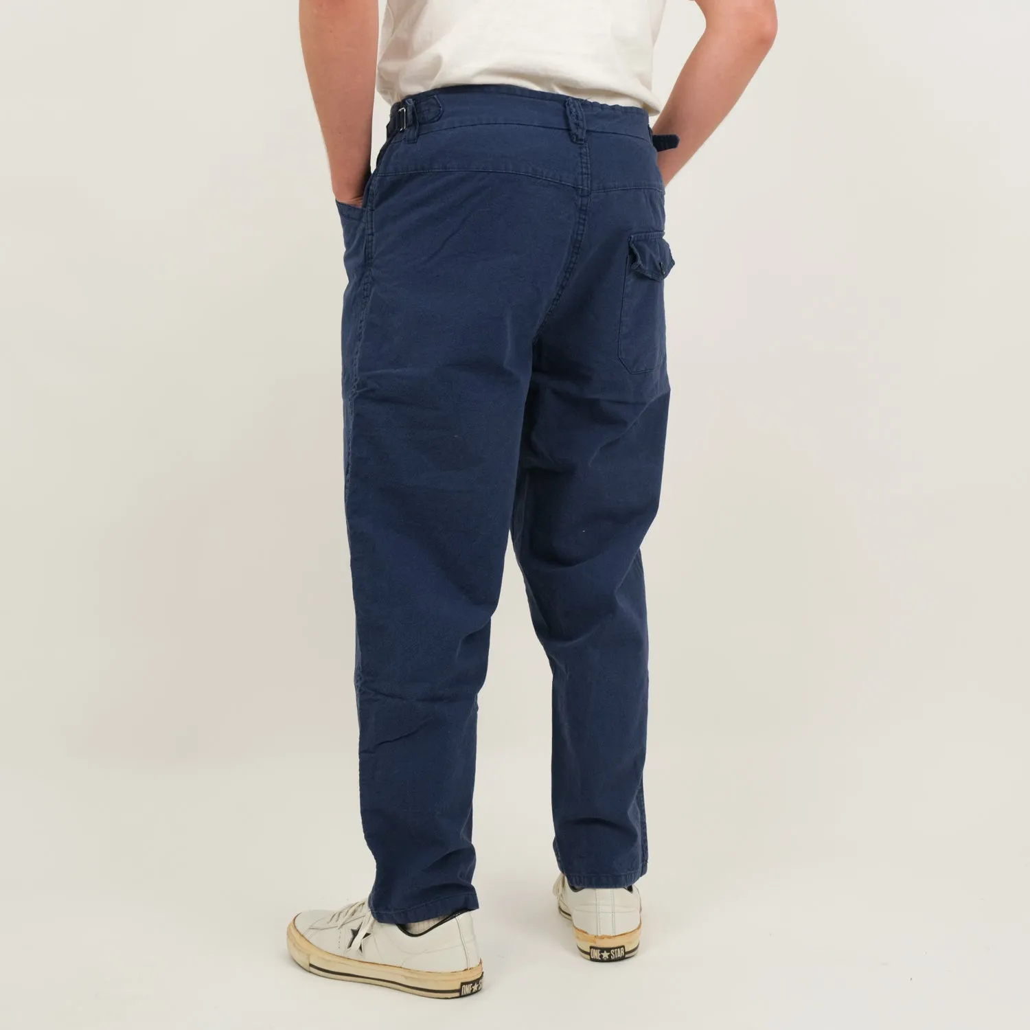 LIGHTWEIGHT BLUE PAINTER PANTS