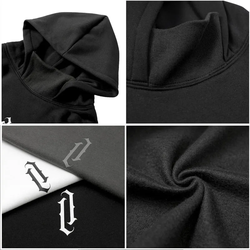 Loose Oversized Hoodie Sweatshirt Autumn Turtleneck Pullover Men Harajuku Hoodies Hip Hop Streetwear WB281