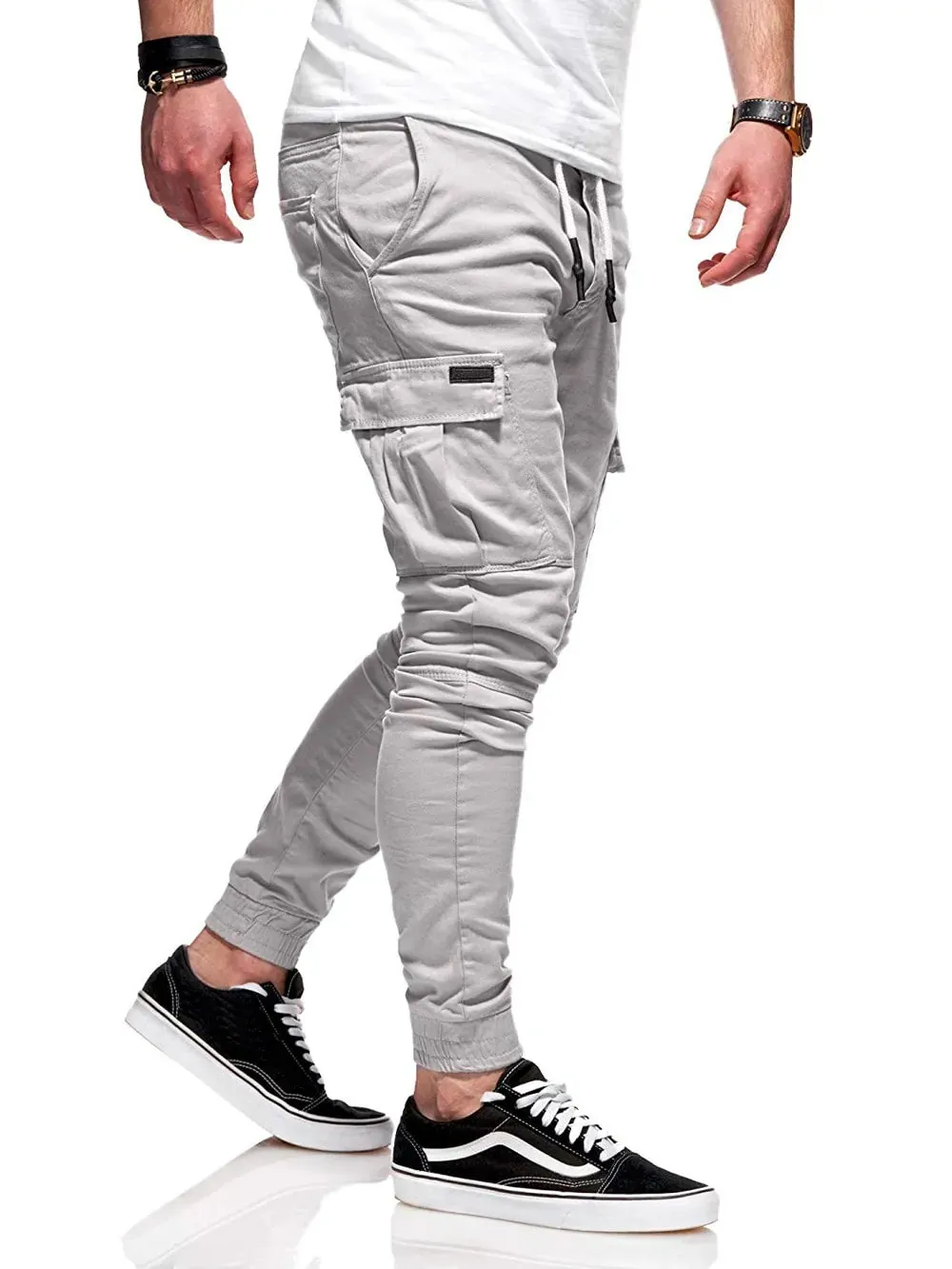 Men's Streetwear Cargo Jogger Pants