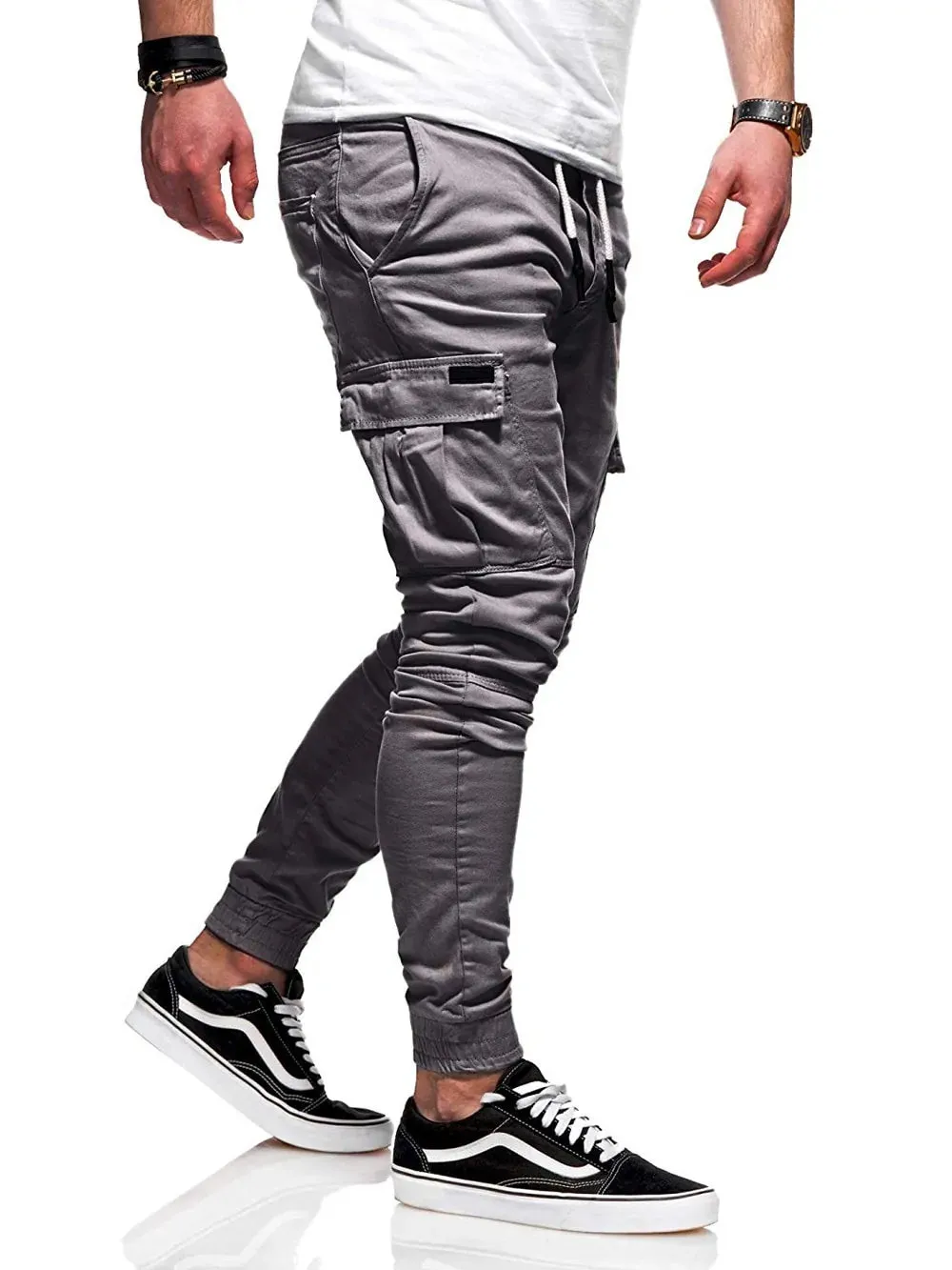 Men's Streetwear Cargo Jogger Pants