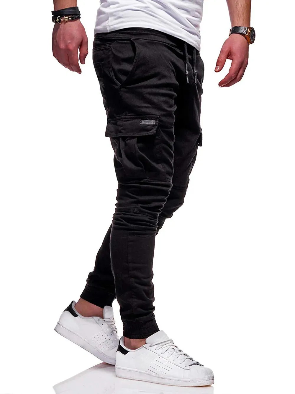 Men's Streetwear Cargo Jogger Pants