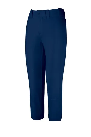 Mizuno Belted Softball Pant Navy- Softball Pant