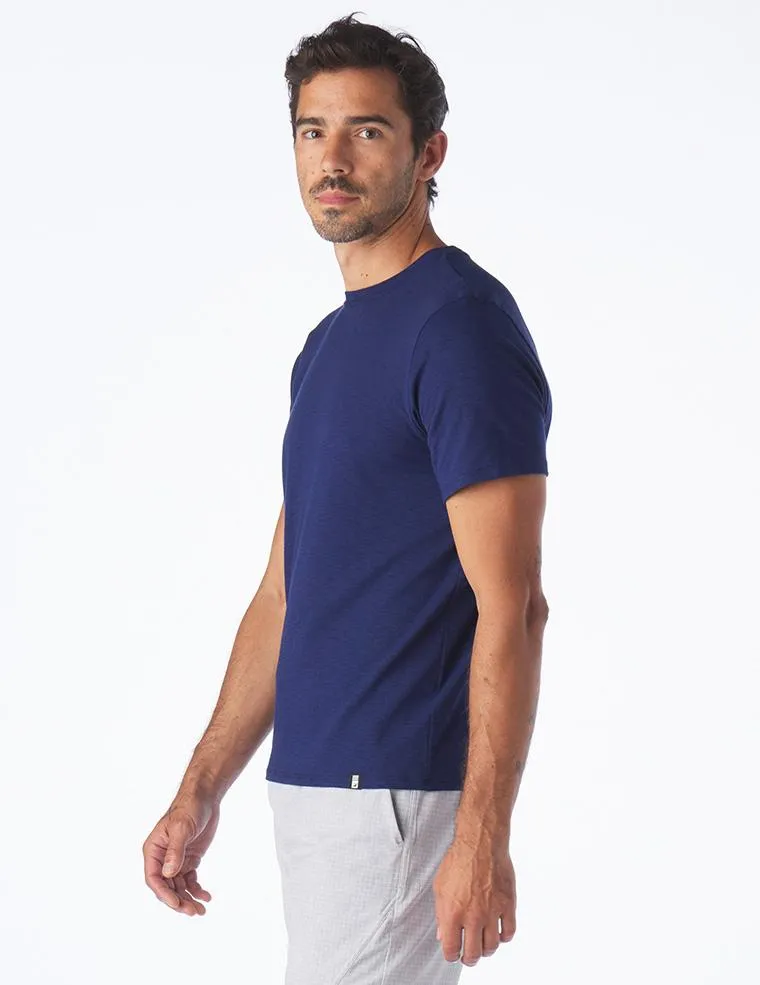 Oliver Short Sleeve: Indigo