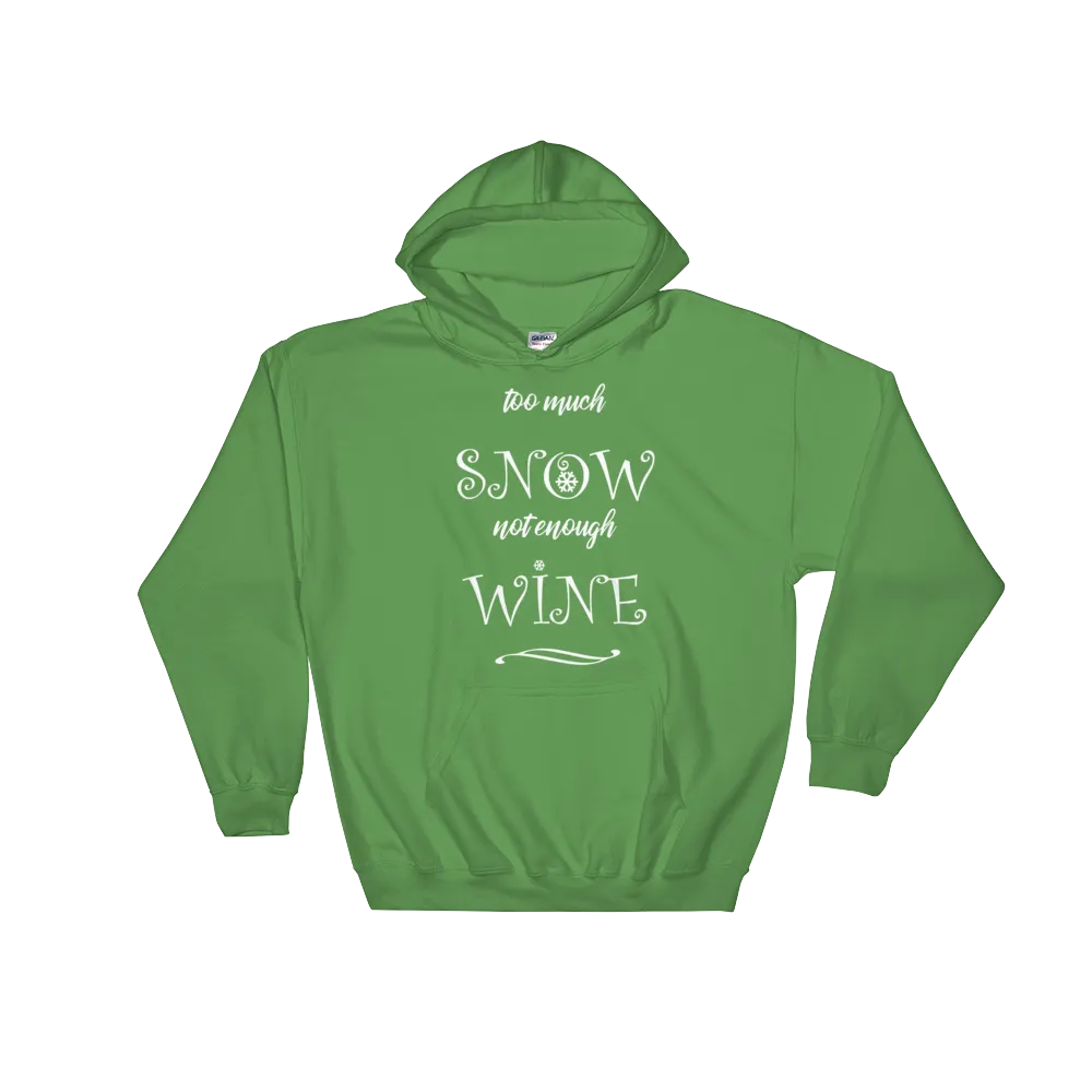 Snow & Wine Christmas Hoodie