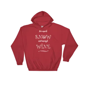 Snow & Wine Christmas Hoodie