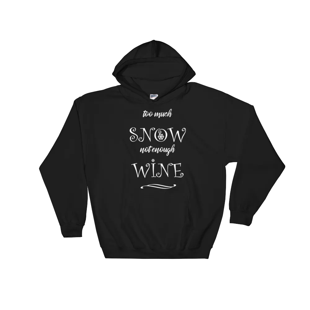 Snow & Wine Christmas Hoodie