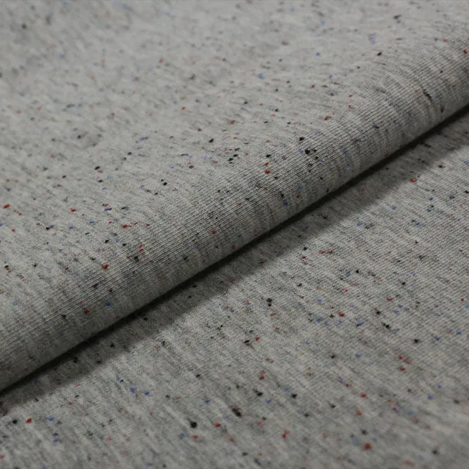 Speckle Cotton Polyester Modal Terry Spandex Fabric | Blue Moon Fabrics