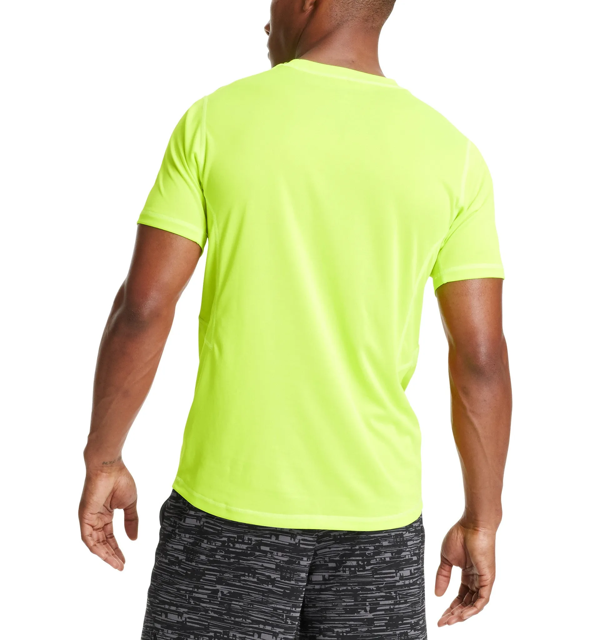 VaporActive Alpha Short Sleeve T-Shirt | Hi Vis Green