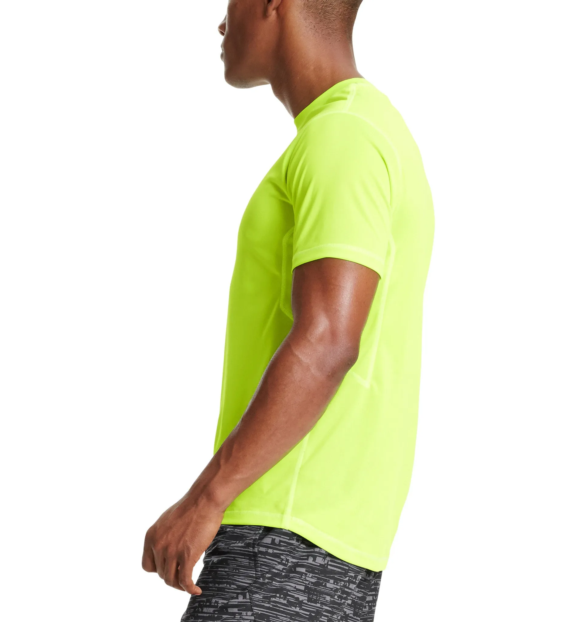 VaporActive Alpha Short Sleeve T-Shirt | Hi Vis Green