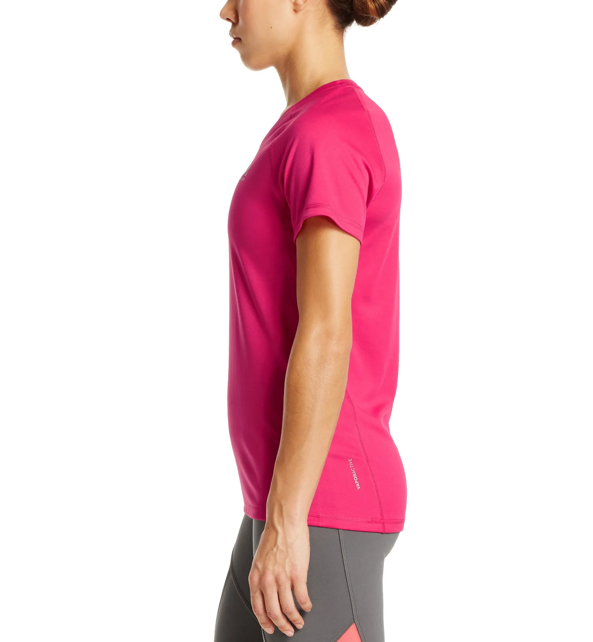 VaporActive Alpha Short Sleeve V-Neck T-Shirt | Beetroot Purple