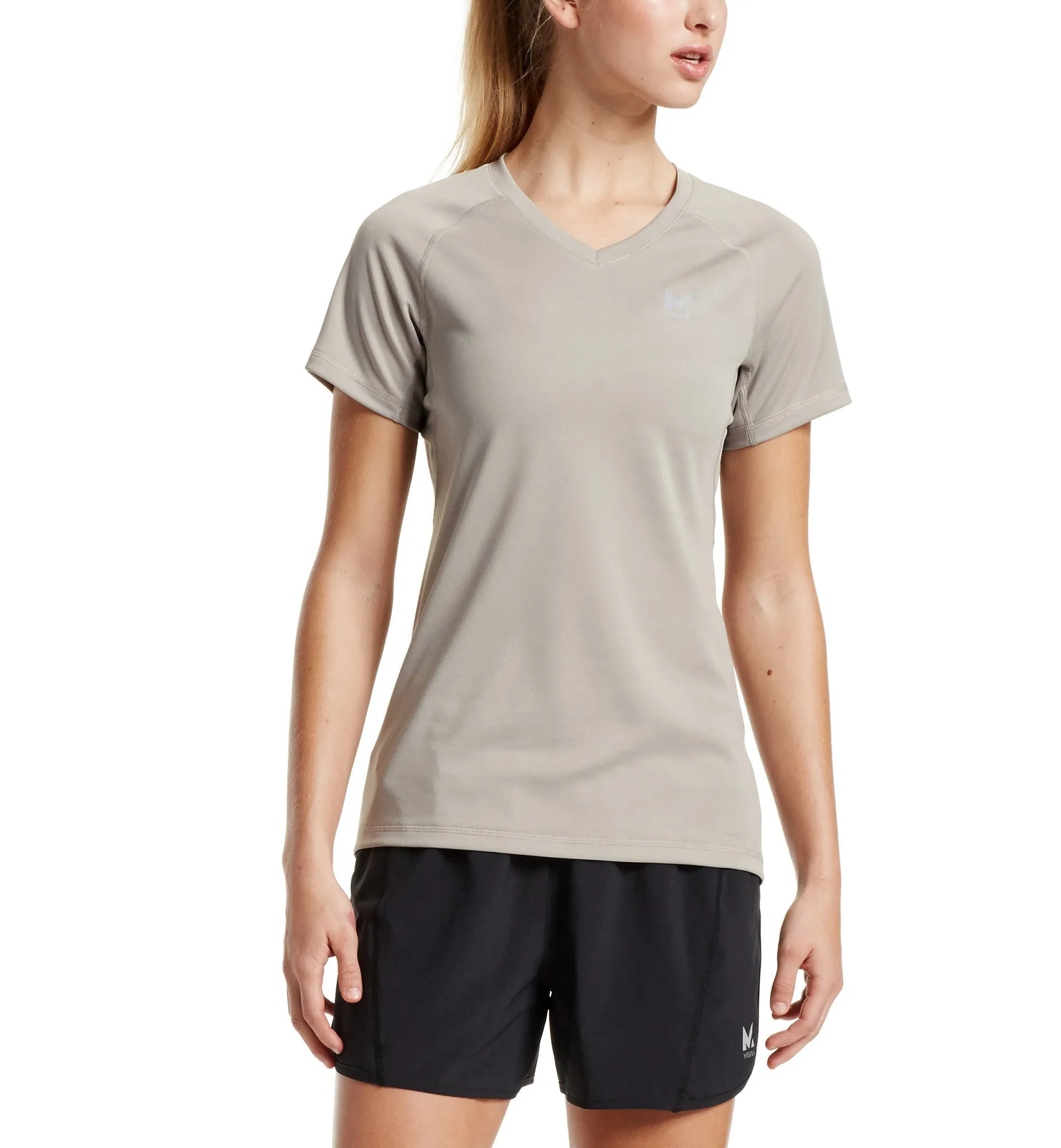 VaporActive Alpha Short Sleeve V-Neck T-Shirt | Paloma