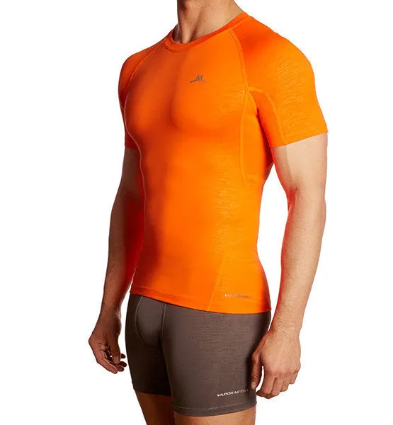 VaporActive Compression Shirt  | Hi Vis Orange