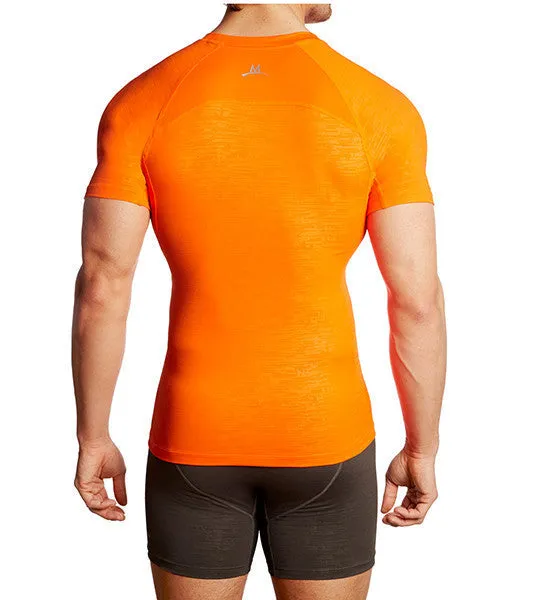 VaporActive Compression Shirt  | Hi Vis Orange