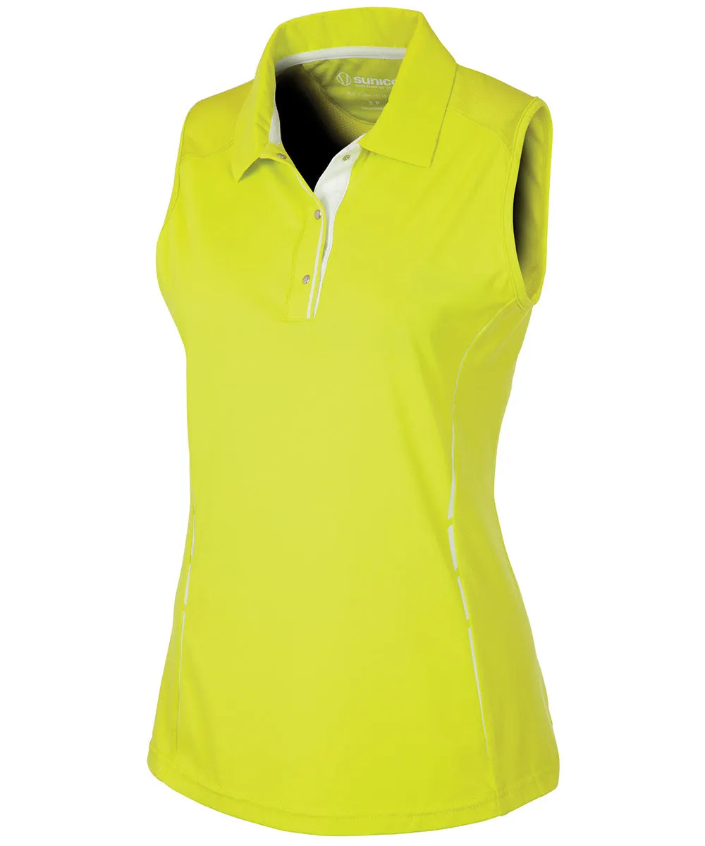 Women's Breanna DreamSkin Coollite Stretch Sleeveless Polo Shirt